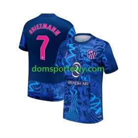 Koszulka Atlético Madryt Antoine Griezmann 7 Trzeci Koszulki Piłkarskie 2024-2025 Krótki Rękaw